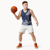 Personalized Utah State Basketball Jersey Polynesian Style LT05 - Polynesian Pride
