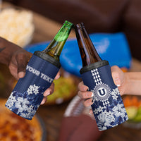 Personalized Utah State 4 in 1 Can Cooler Tumbler Polynesian Style LT05 - Polynesian Pride
