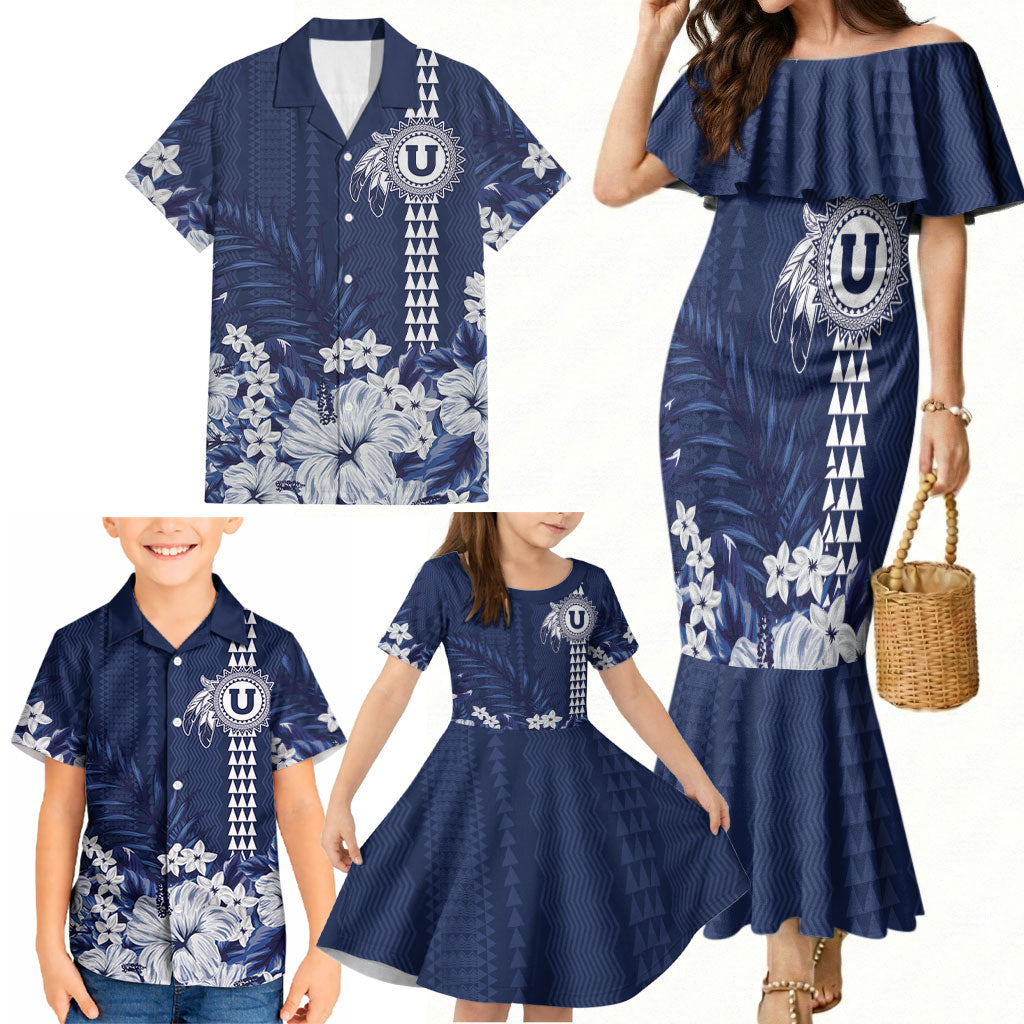 Personalized Utah State Family Matching Mermaid Dress and Hawaiian Shirt Polynesian Style LT05 - Polynesian Pride