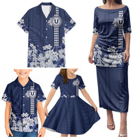 Personalized Utah State Family Matching Puletasi and Hawaiian Shirt Polynesian Style LT05 - Polynesian Pride