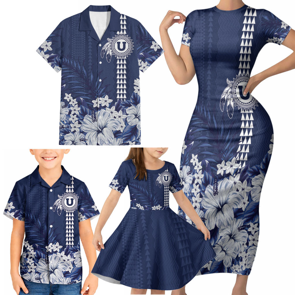 Personalized Utah State Family Matching Short Sleeve Bodycon Dress and Hawaiian Shirt Polynesian Style LT05 - Polynesian Pride