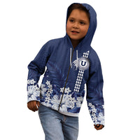 Personalized Utah State Kid Hoodie Polynesian Style LT05 - Polynesian Pride
