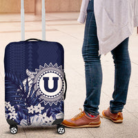 Utah State Luggage Cover Polynesian Style LT05 Blue - Polynesian Pride