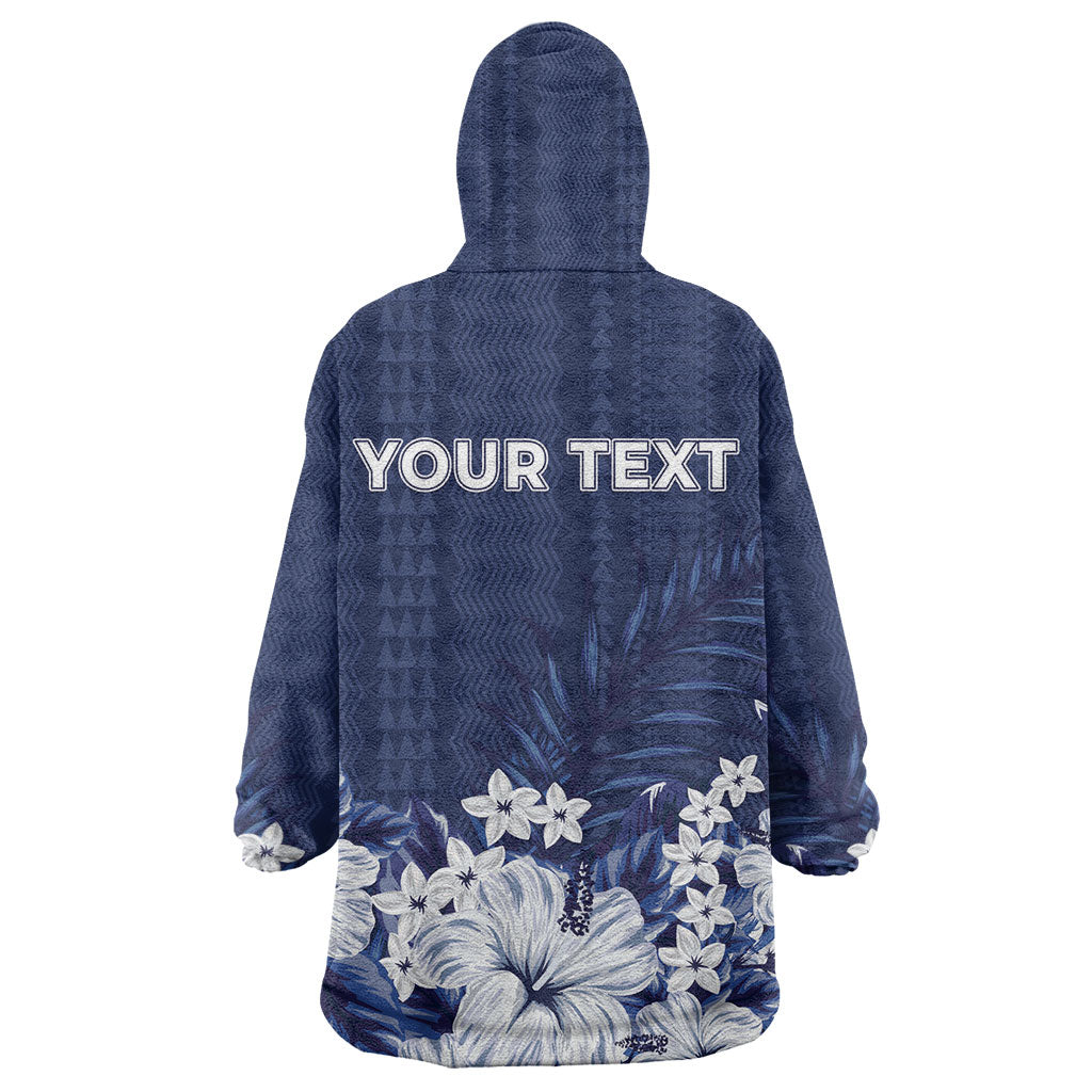Personalized Utah State Wearable Blanket Hoodie Polynesian Style LT05 - Polynesian Pride