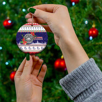 American Samoa Christmas Ceramic Ornament Poinsettia La Maunia Le Kilisimasi LT05 - Polynesian Pride