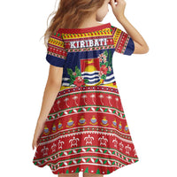 Kiribati Christmas Family Matching Long Sleeve Bodycon Dress and Hawaiian Shirt Coat Of Arms Tekeraoi Te Kiritimati LT05 - Polynesian Pride