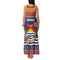 Kiribati Christmas Family Matching Tank Maxi Dress and Hawaiian Shirt Coat Of Arms Tekeraoi Te Kiritimati LT05 - Polynesian Pride