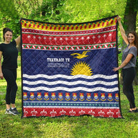 Kiribati Christmas Quilt Coat Of Arms Tekeraoi Te Kiritimati LT05 - Polynesian Pride