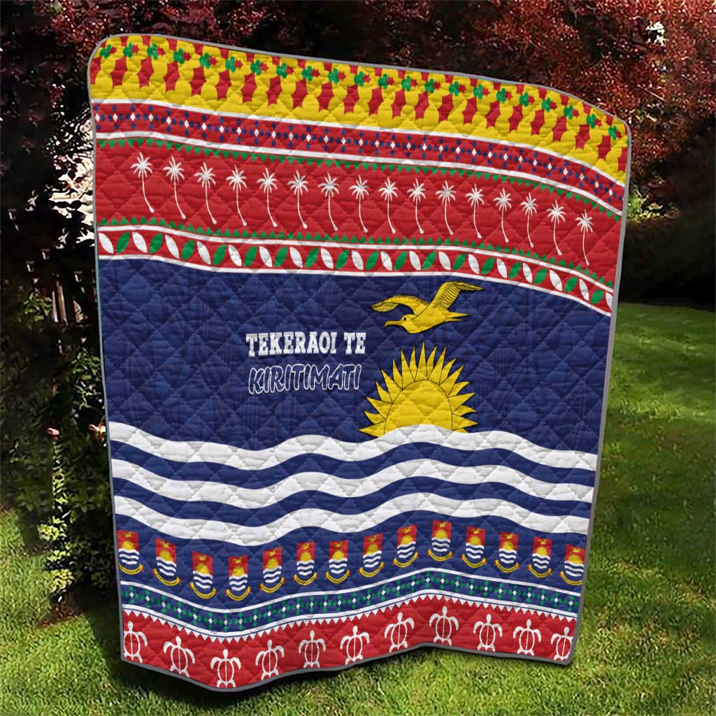 Kiribati Christmas Quilt Coat Of Arms Tekeraoi Te Kiritimati LT05 - Polynesian Pride