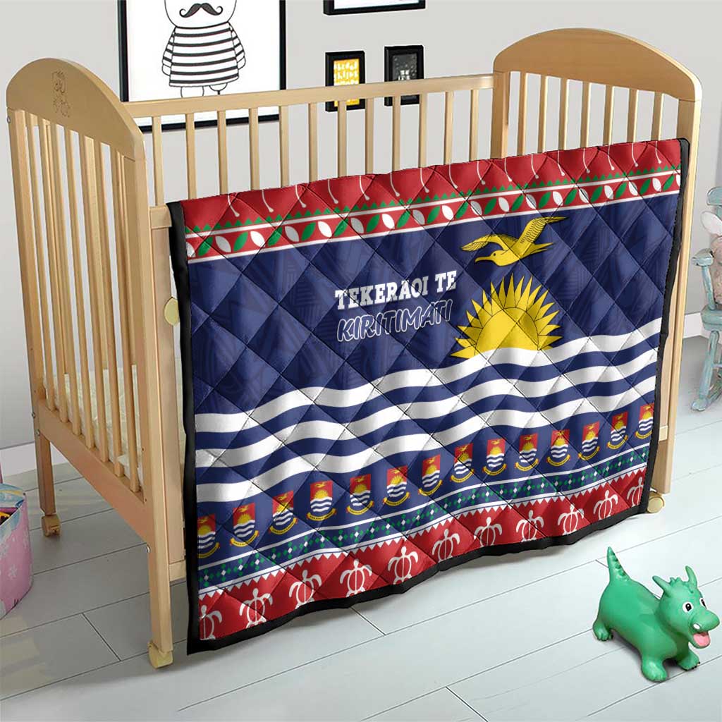 Kiribati Christmas Quilt Coat Of Arms Tekeraoi Te Kiritimati LT05 - Polynesian Pride