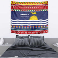 Kiribati Christmas Tapestry Coat Of Arms Tekeraoi Te Kiritimati LT05 - Polynesian Pride