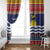 Kiribati Christmas Window Curtain Coat Of Arms Tekeraoi Te Kiritimati