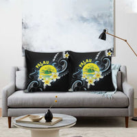 Palau United Nations Day Pillow Cover Polynesian Curves Plumeria LT05 - Polynesian Pride