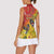 New Zealand Piwakawaka Christmas Women Sleeveless Polo Shirt With Maori Pattern