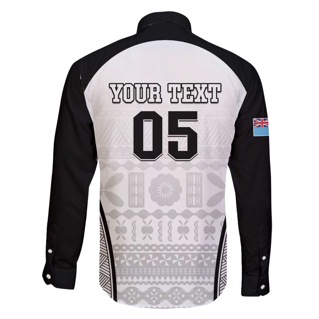 Custom Fiji Tapa Football Family Matching Long Sleeve Bodycon Dress and Hawaiian Shirt Sporty Style LT05 - Polynesian Pride