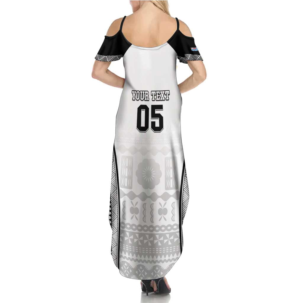 Custom Fiji Tapa Football Family Matching Summer Maxi Dress and Hawaiian Shirt Sporty Style LT05 - Polynesian Pride