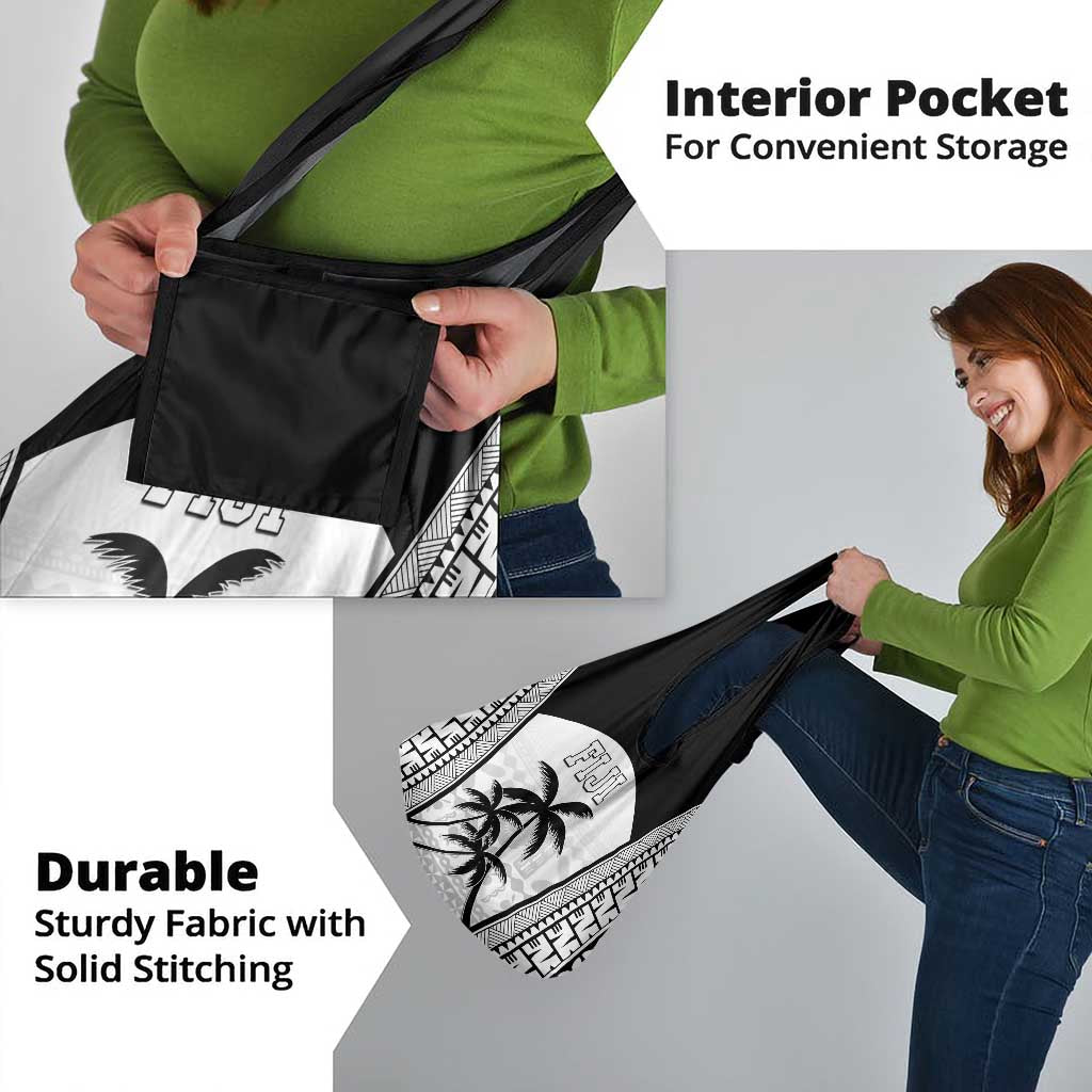 Fiji Tapa Football Grocery Bag Sporty Style