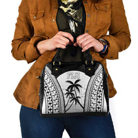 Fiji Tapa Football Shoulder Handbag Sporty Style