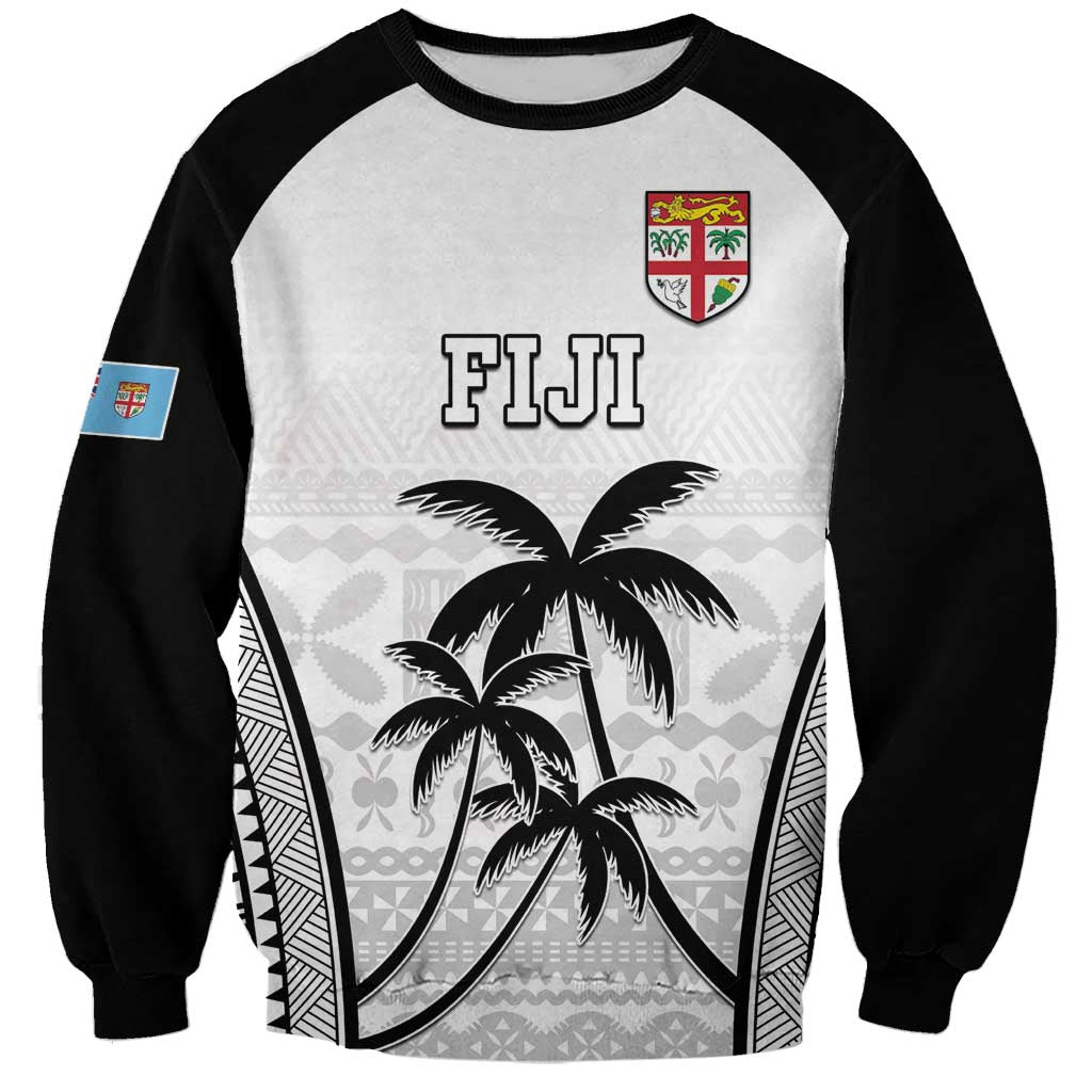 Custom Fiji Tapa Football Sweatshirt Sporty Style