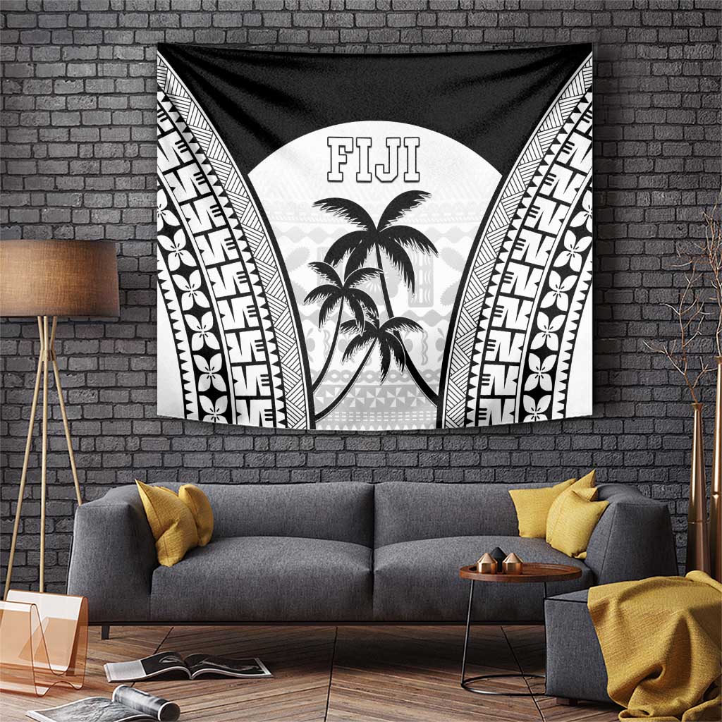 Fiji Tapa Football Tapestry Sporty Style