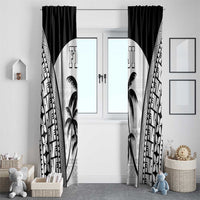 Fiji Tapa Football Window Curtain Sporty Style