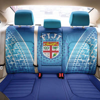 Fiji Football Back Car Seat Cover Fijian Tapa Pattern