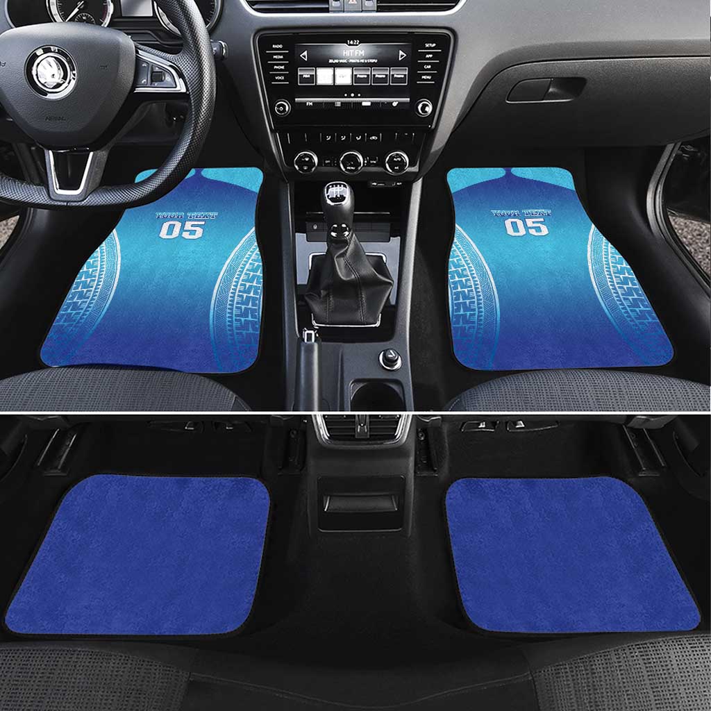 Fiji Football Car Mats Fijian Tapa Pattern