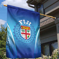 Fiji Football Garden Flag Fijian Tapa Pattern