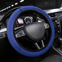 Fiji Football Steering Wheel Cover Fijian Tapa Pattern