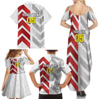 Custom New Caledonia Football Family Matching Summer Maxi Dress and Hawaiian Shirt Unique Style LT05 - Polynesian Pride