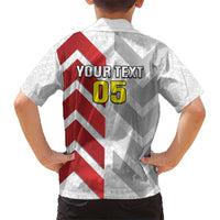 Custom New Caledonia Football Kid Hawaiian Shirt Unique Style