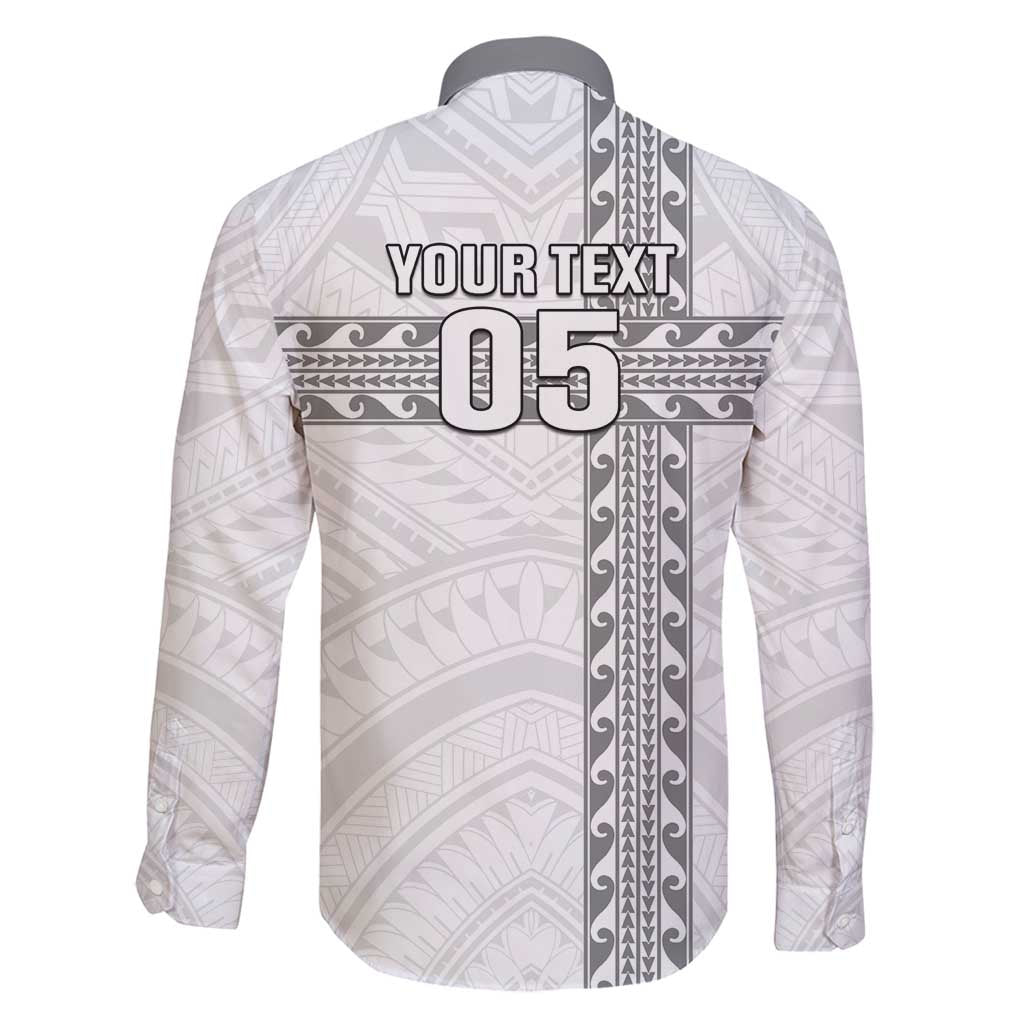 Custom New Caledonia Football Family Matching Puletasi and Hawaiian Shirt Go The Kagus LT05 - Polynesian Pride