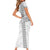 Custom New Caledonia Football Family Matching Short Sleeve Bodycon Dress and Hawaiian Shirt Go The Kagus