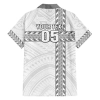 Custom New Caledonia Football Family Matching Tank Maxi Dress and Hawaiian Shirt Go The Kagus LT05 - Polynesian Pride