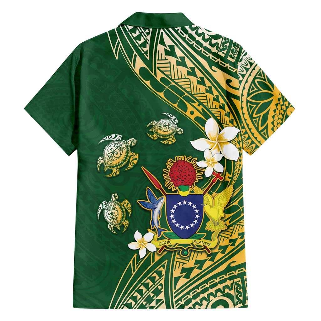 Cook Islands 15 Finest Family Matching Summer Maxi Dress and Hawaiian Shirt Plumeria Polynesian Turtle LT05 - Polynesian Pride