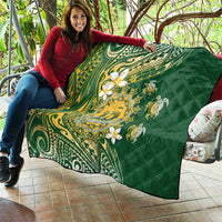 Cook Islands 15 Finest Quilt Plumeria Polynesian Turtle