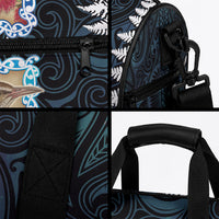 New Zealand Weka Duffle Bag Maori Hen Koru Pattern LT05 - Polynesian Pride
