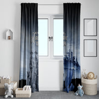 New Zealand ANZAC Day Window Curtain HMNZS Achilles We Will Remember Them LT05 - Polynesian Pride