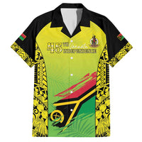 Vanuatu 45th Independence Family Matching Long Sleeve Bodycon Dress and Hawaiian Shirt Special Style - Polynesian Pride