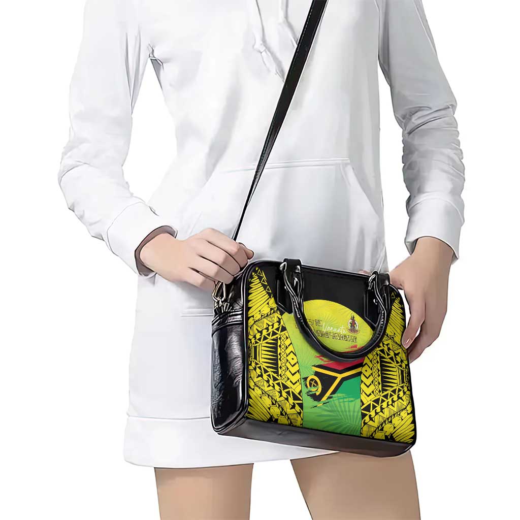 Vanuatu 45th Independence Shoulder Handbag Special Style - Polynesian Pride