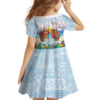 Hawaii And Japan Okinawa Family Matching Tank Maxi Dress and Hawaiian Shirt Aloha Gozaimasu Tiki With Shisa LT05 - Polynesian Pride