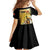 Papua New Guinea Family Matching Short Sleeve Bodycon Dress and Hawaiian Shirt 50 Years Of Independence - Polynesian Pride