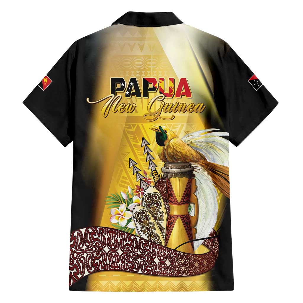 Papua New Guinea Family Matching Summer Maxi Dress and Hawaiian Shirt 50 Years Of Independence LT05 - Polynesian Pride