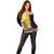 Papua New Guinea Off Shoulder Sweater 50 Years Of Independence - Polynesian Pride