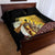 Papua New Guinea Quilt Bed Set 50 Years Of Independence - Polynesian Pride