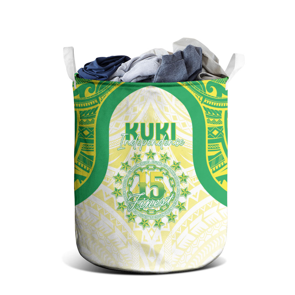 Kuki Independence 2026 Laundry Basket Cook Islands 15 Finest White Version