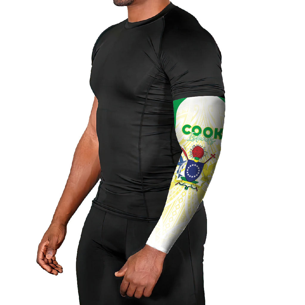 Kuki Independence 2026 Arm Sleeves Cook Islands 15 Finest White Version