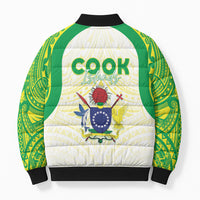 Kuki Independence 2026 Bomber Puffer Jacket Cook Islands 15 Finest White Version