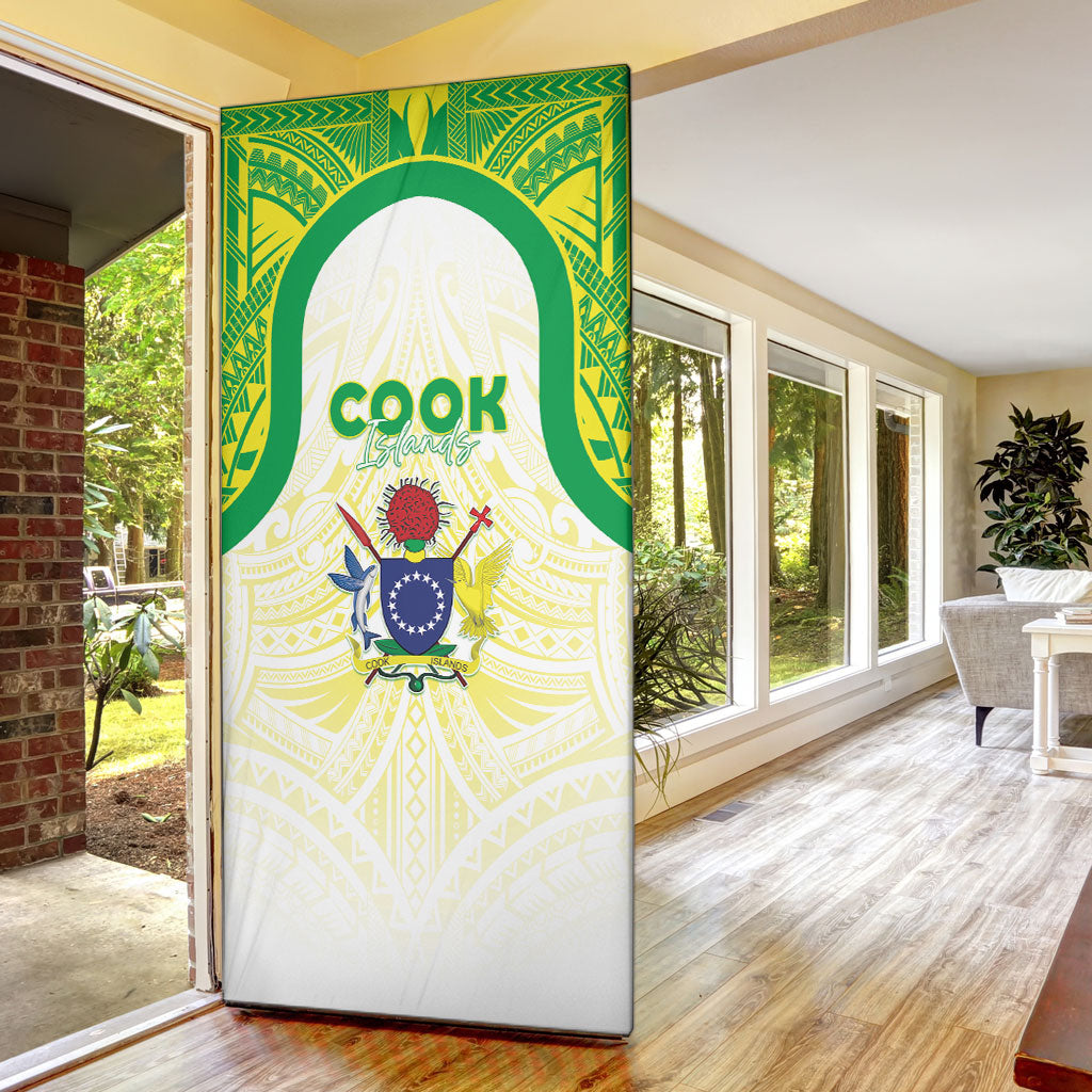 Kuki Independence 2026 Door Cover Cook Islands 15 Finest White Version