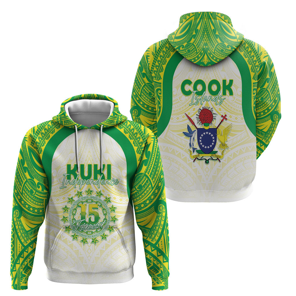 Kuki Independence 2026 Hoodie Cook Islands 15 Finest White Version